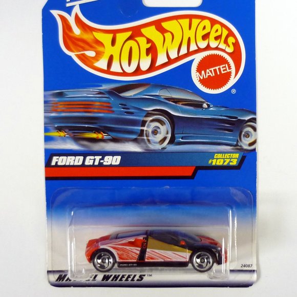 Hot Wheels Ford GT-90 #1073 Red Die-Cast Car 1999 - Picture 1 of 1